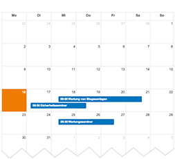 Kalender Screenshot